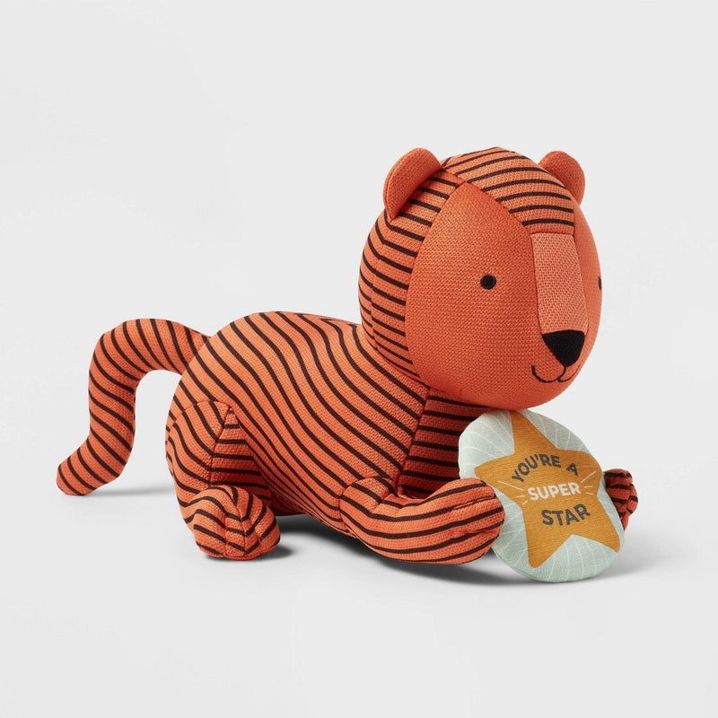Mini Kids' Plush Milestone Tiger - Pillowfort