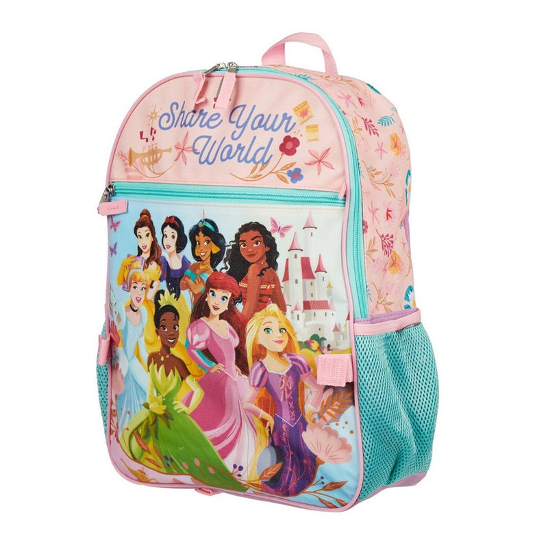 Disney Kids' 5pc 16" Backpack Set with Lunch Bag - Princess
