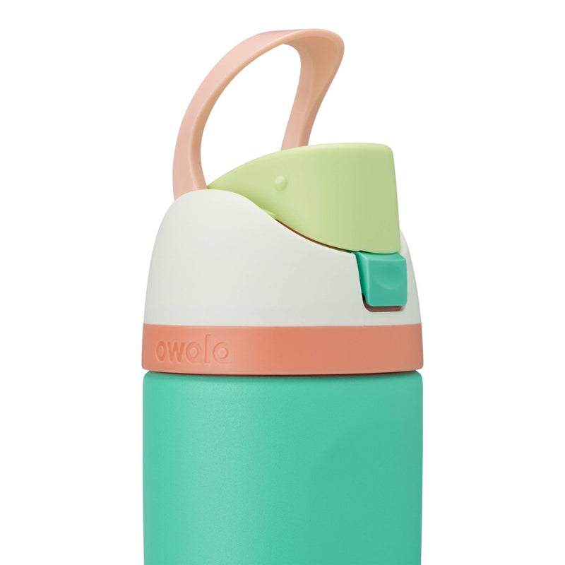 Owala 16oz Kids' FreeSip Stainless Steel Water Bottle - Wacky Watermelon