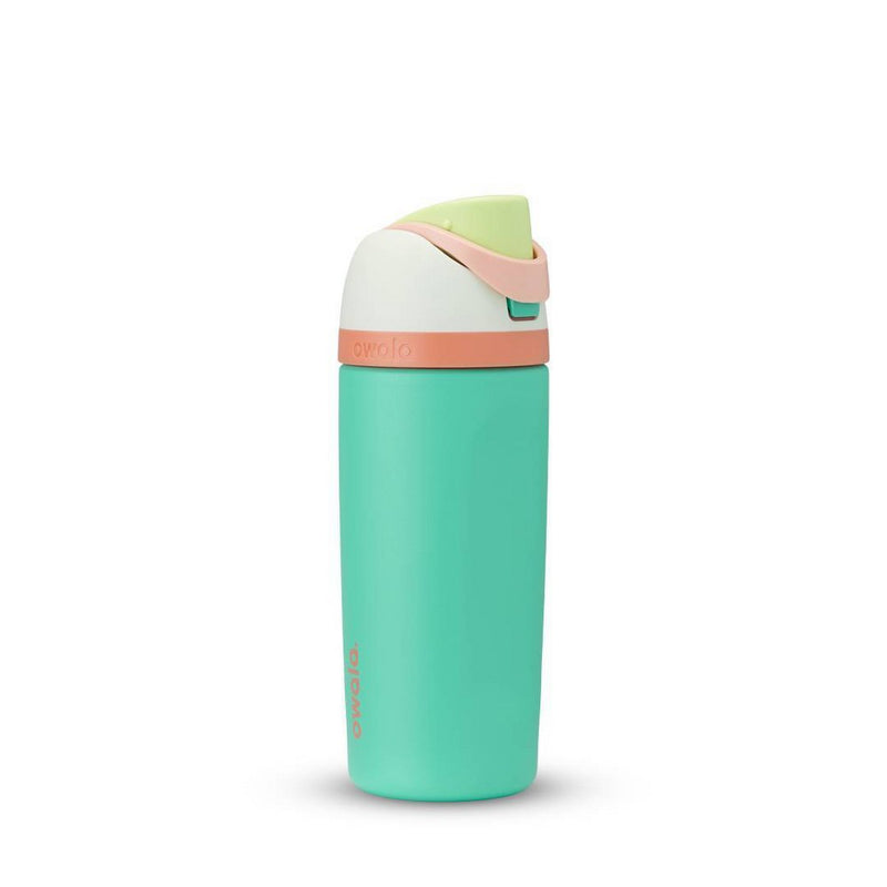 Owala 16oz Kids' FreeSip Stainless Steel Water Bottle - Wacky Watermelon