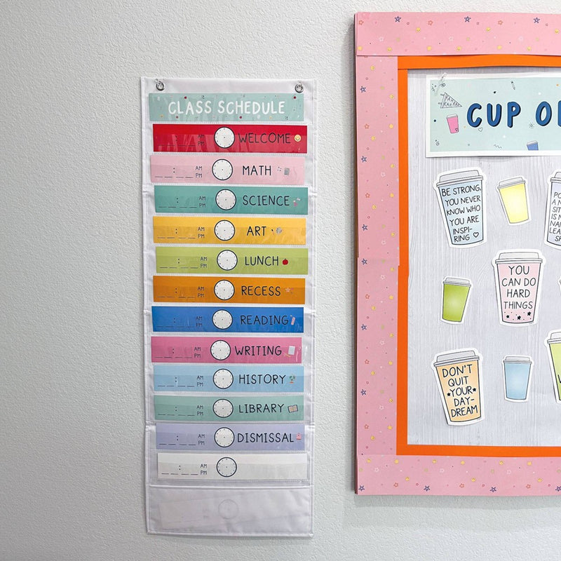 Callie Danielle Class Schedule Bulletin Board Kit