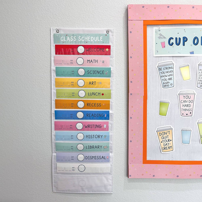 Callie Danielle Class Schedule Bulletin Board Kit