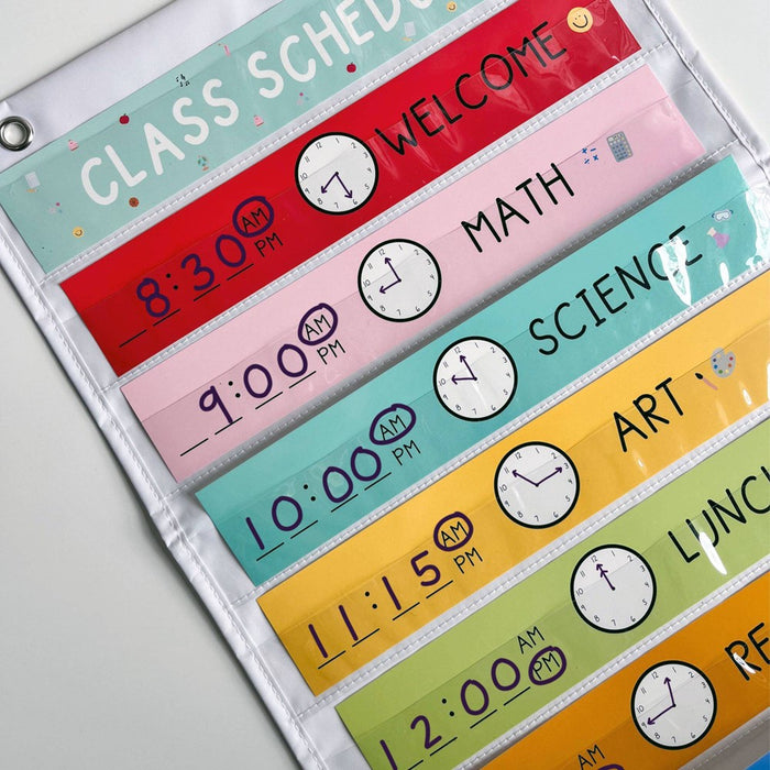 Callie Danielle Class Schedule Bulletin Board Kit