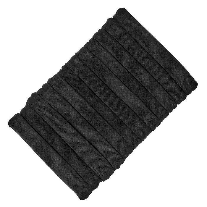 scunci Hosiery Ponytailers - 12pk - Black