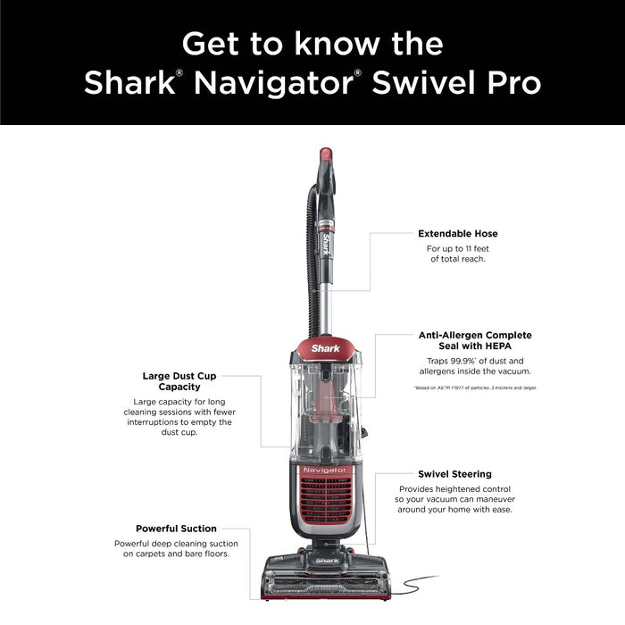 Shark Navigator Swivel Pro Upright Vacuum NV181 (LOCAL PICKUP ONLY)