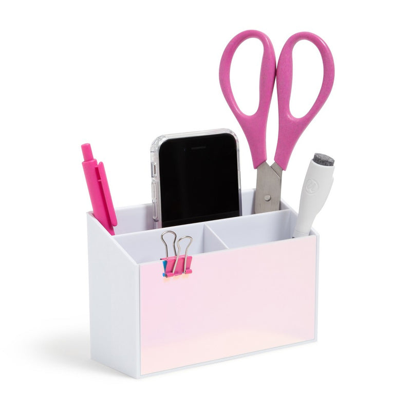 U Brands Acrylic Locker Large Bin - Iridescent