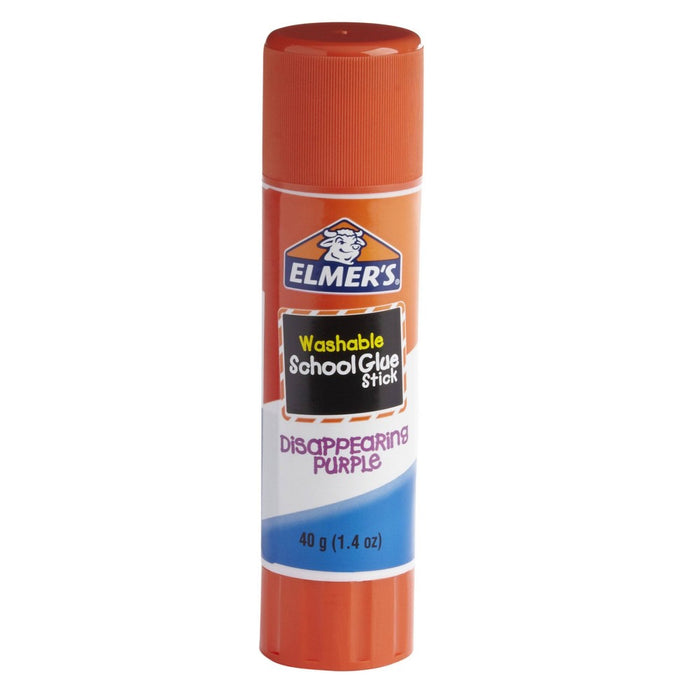 Elmer's 1.4oz Washable School Glue Stick - Disappearing Purple