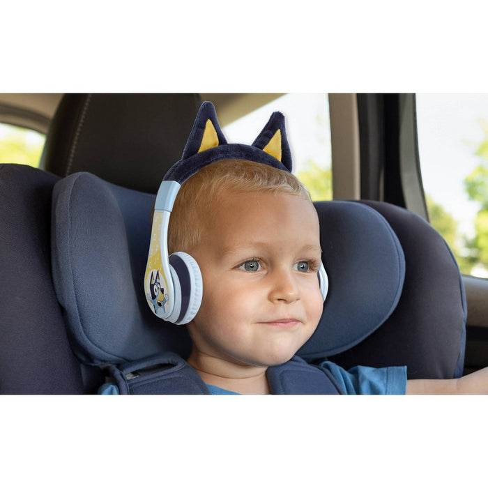eKids Bluey Bluetooth Wireless Headphones - Blue