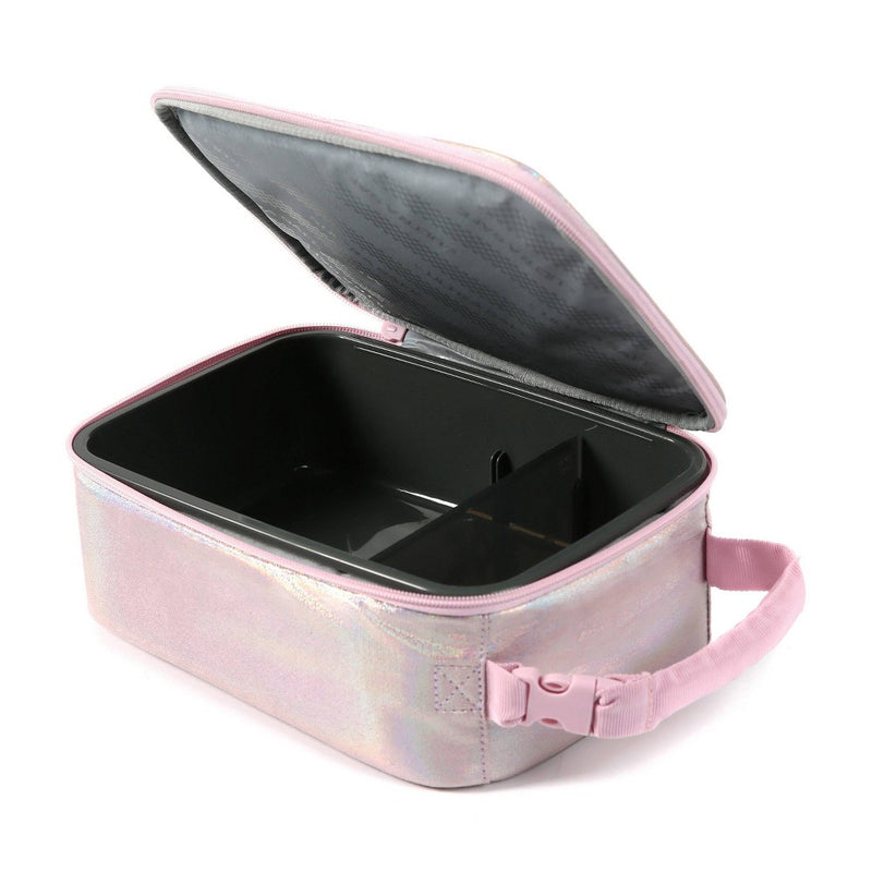 Fulton Bag Co. Upright Lunch Bag - Pink Glitter Iridescent