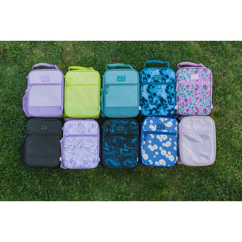 Fulton Bag Co. Upright Lunch Bag - Pink Glitter Iridescent