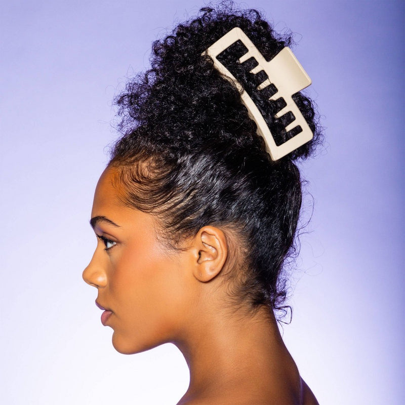 Gimme Beauty Thich Rectangle Double Teeth Claw Clip - Blonde