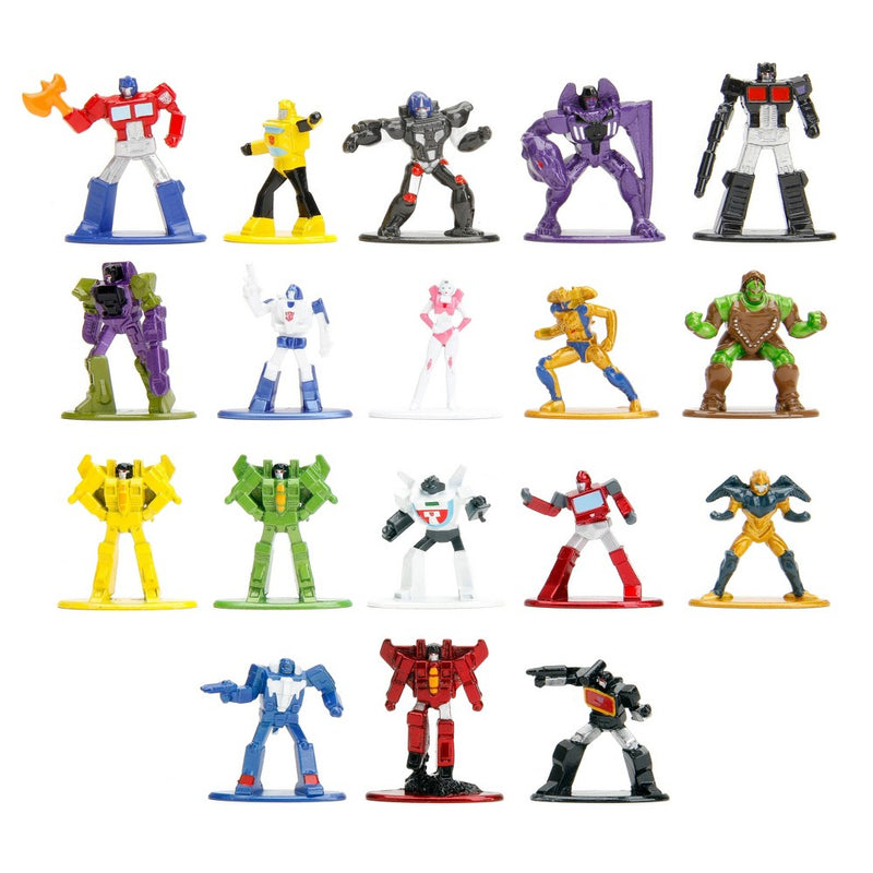 Nano Metalfigs Transformers Series 2 Mini Figure Set - 18pk