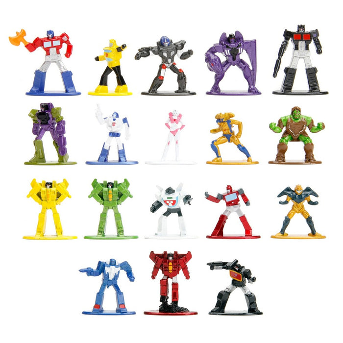 Nano Metalfigs Transformers Series 2 Mini Figure Set - 18pk