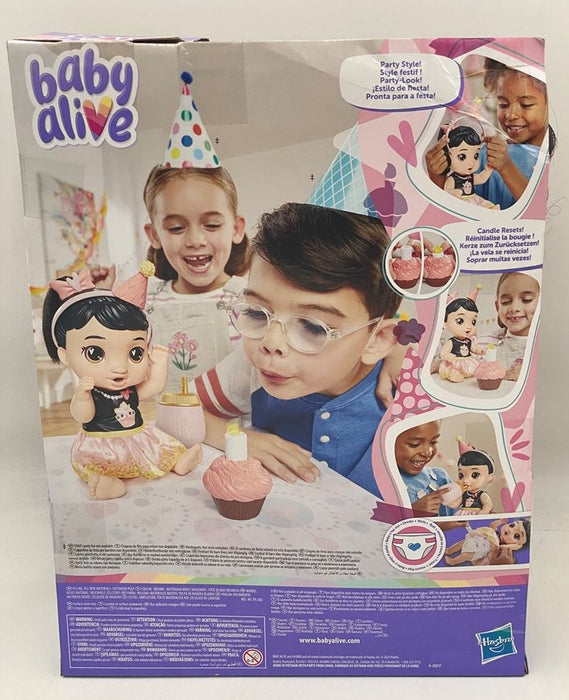 Baby Alive Birthday Bestie Strawberry Black Hair Katie SEE DETAILS