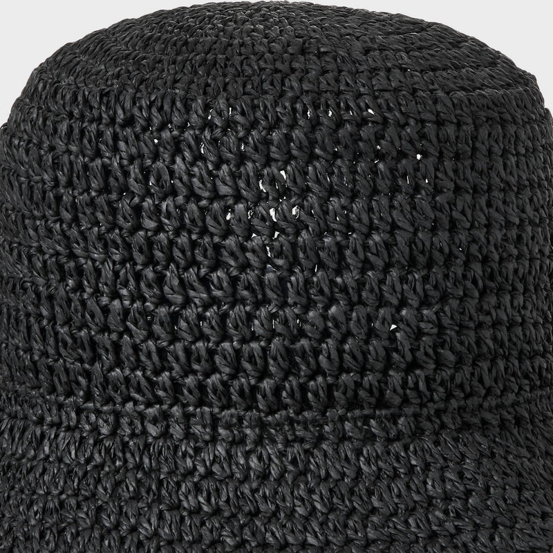Crochet Bucket Hat - Universal Thread Black S/M