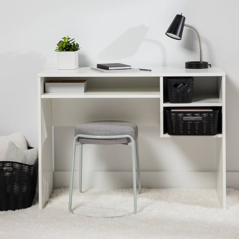 Wave Narrow Medium Storage Bin Black - Brightroom