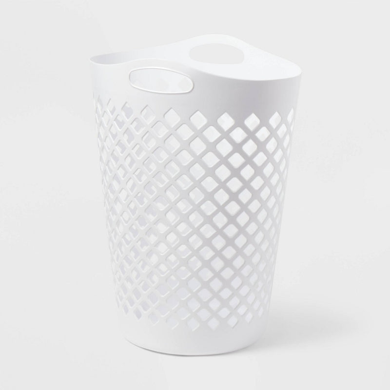 2.2bu Flexible Laundry Hamper White - Brightroom (LOCAL PICKUP ONLY)