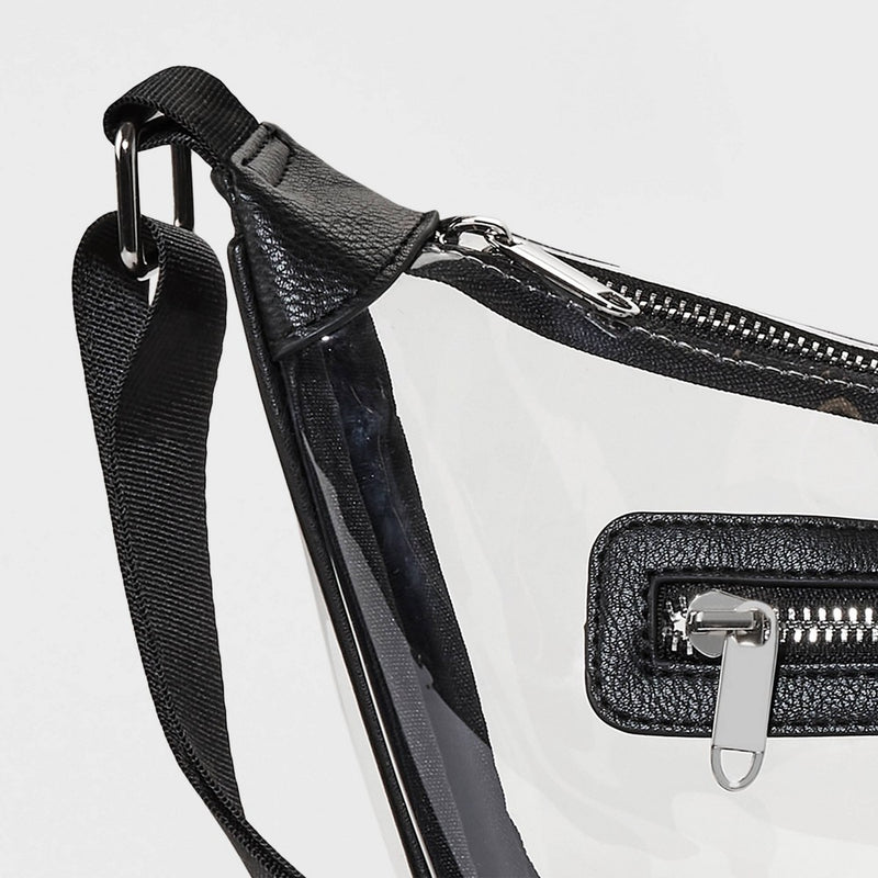 Half Moon Crossbody Bag - Wild Fable Clear
