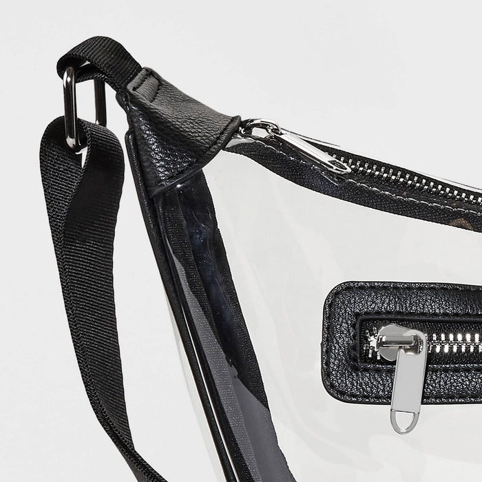 Half Moon Crossbody Bag - Wild Fable Clear