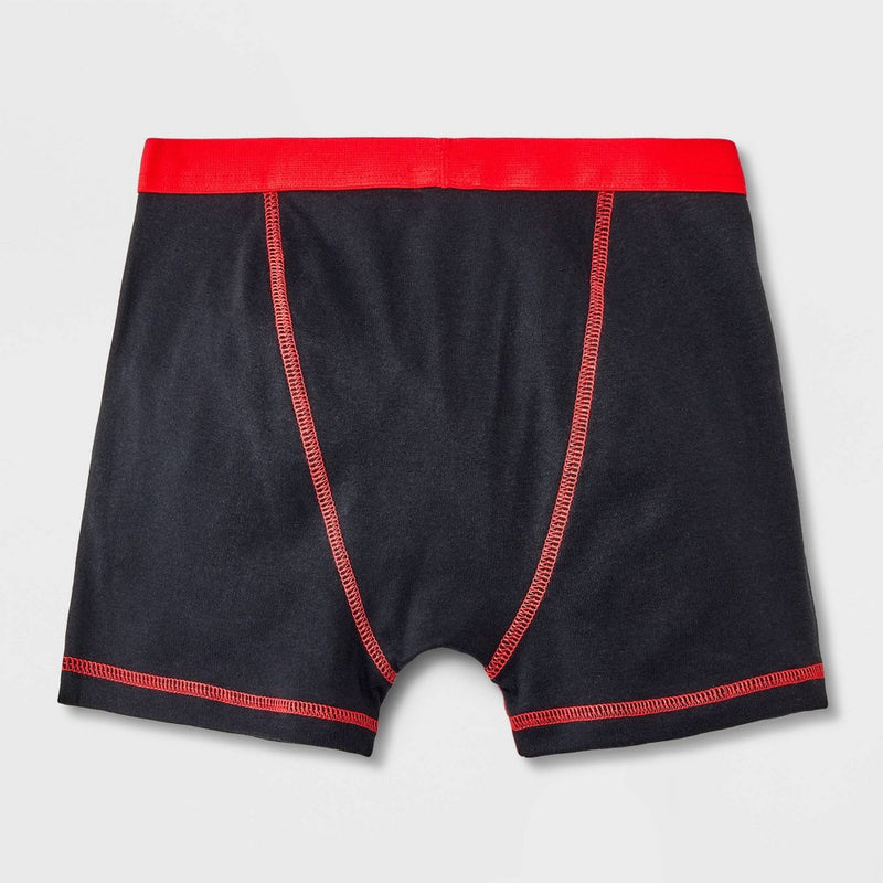Boys' 10pk Striped Boxer Briefs - Cat & Jack Red/Blue S