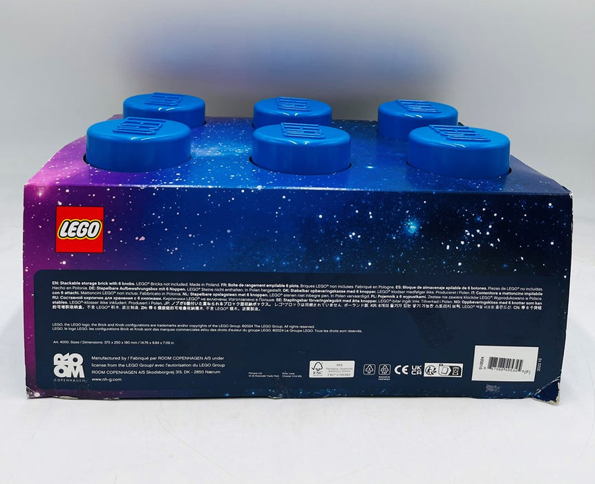 LEGO Brick 6 Blue SEE DETAILS