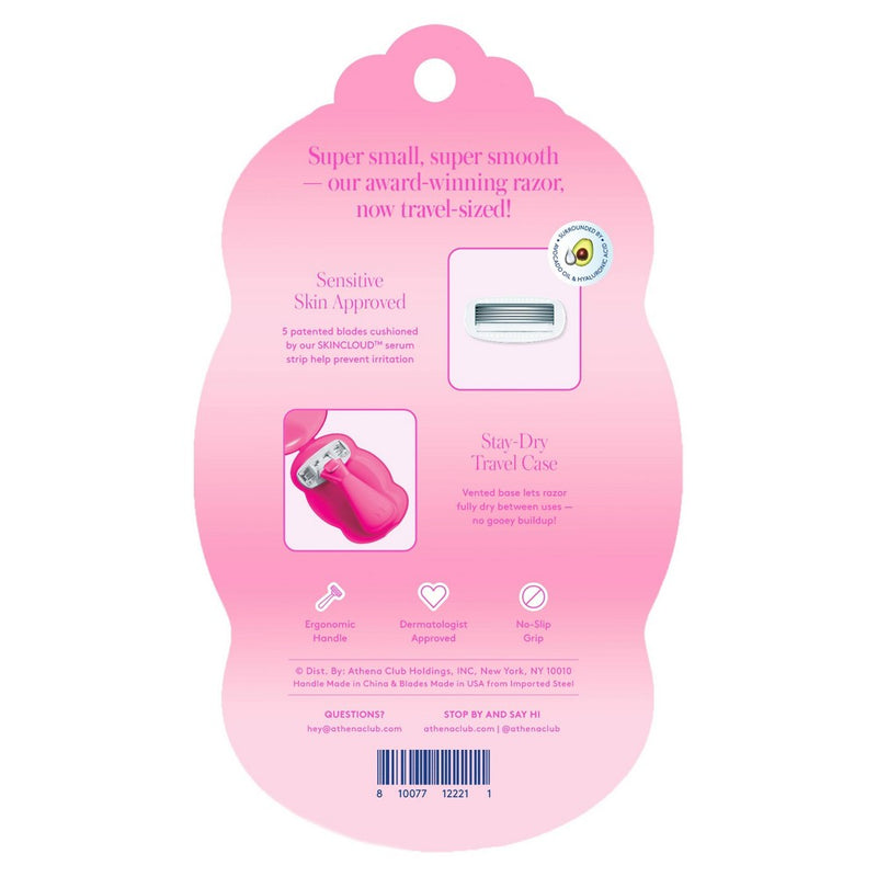 Athena Club Mini Razor - Trial Size - Super Pink