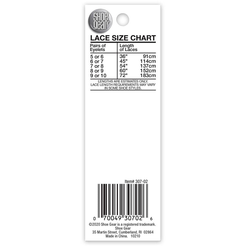 Shoe Gear Boot Laces - Black 72"