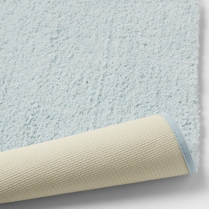 21"x34" Spa Plush Bath Rug Light Blue - Threshold