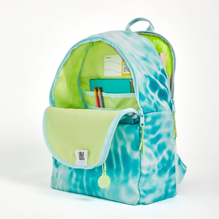 Ecotech 17" Backpack - Aqua Ripple
