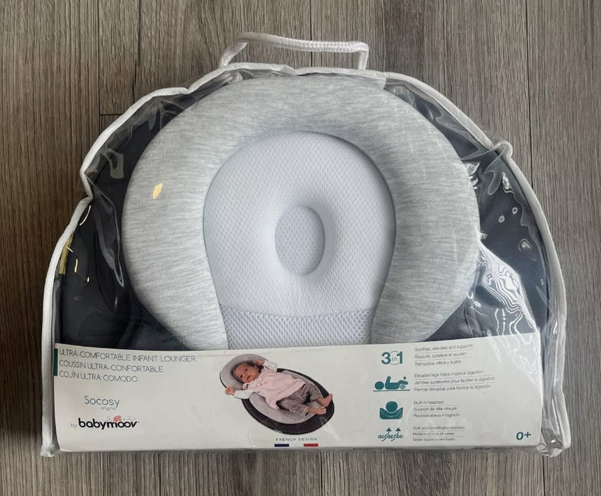 Babymoov Socosy Baby Lounger - Smokey