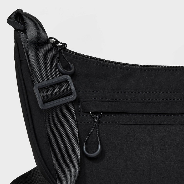 Half Moon Crossbody Bag - Wild Fable Black