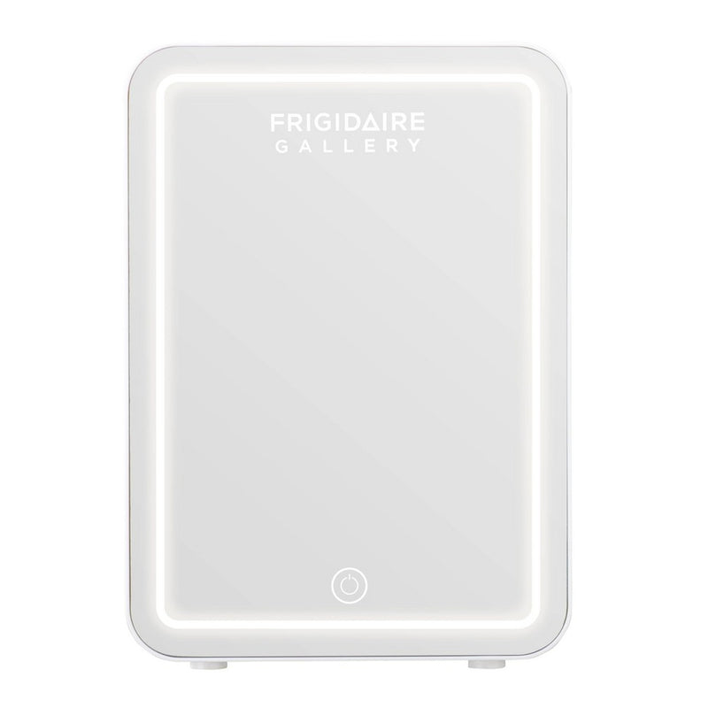 Frigidaire Gallery 9 Can Beauty Lighted Mirror Fridge - White