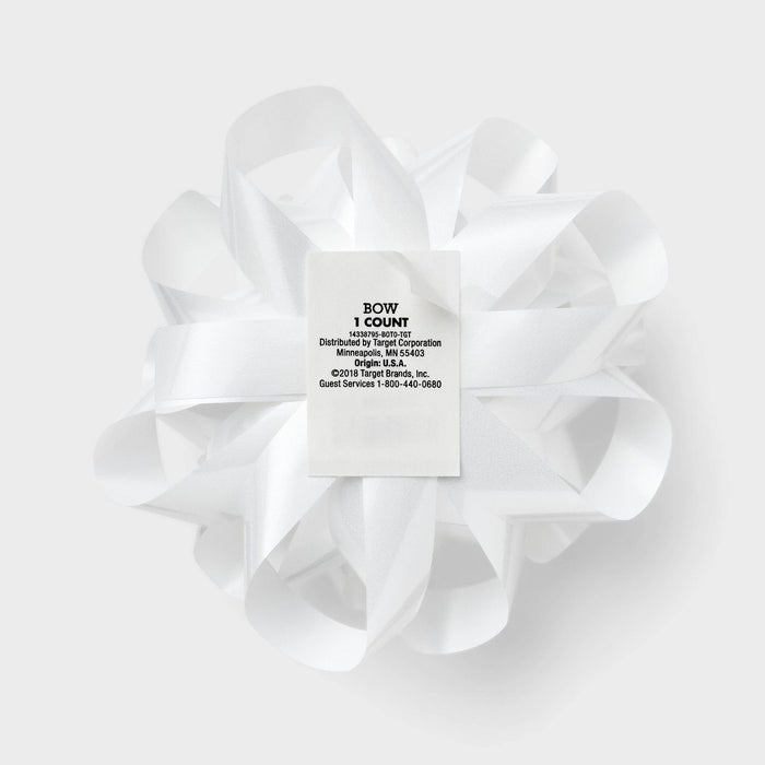 Jumbo Lacma Bow White - Spritz