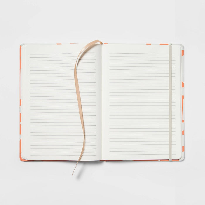192 Sheet College Ruled Journal 7"x10" Coral Modern - Threshold