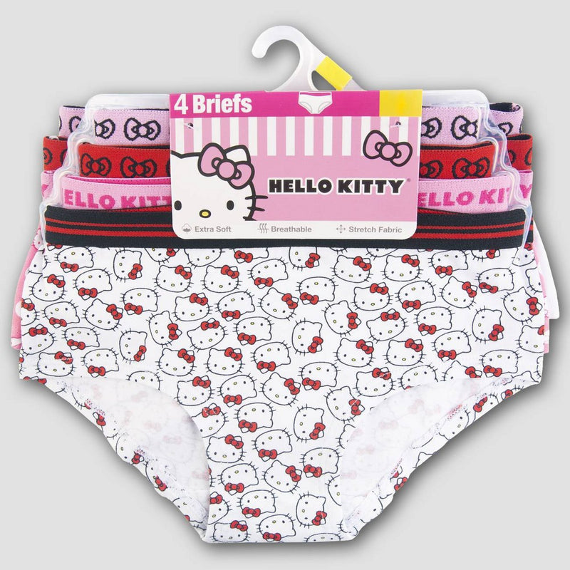 Girls' Hello Kitty 4pk Underwear - 8