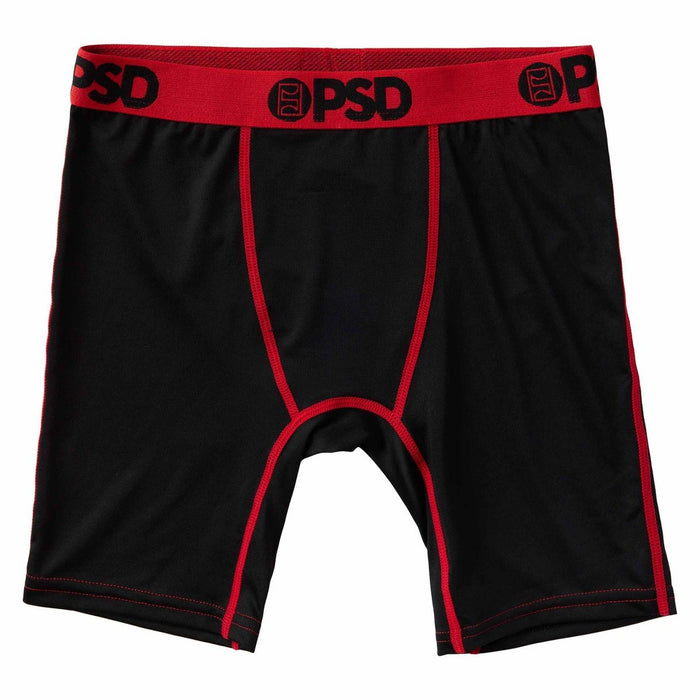 PSD Boys' 2pk 'Tropical' Boxer Briefs - Red/Black L