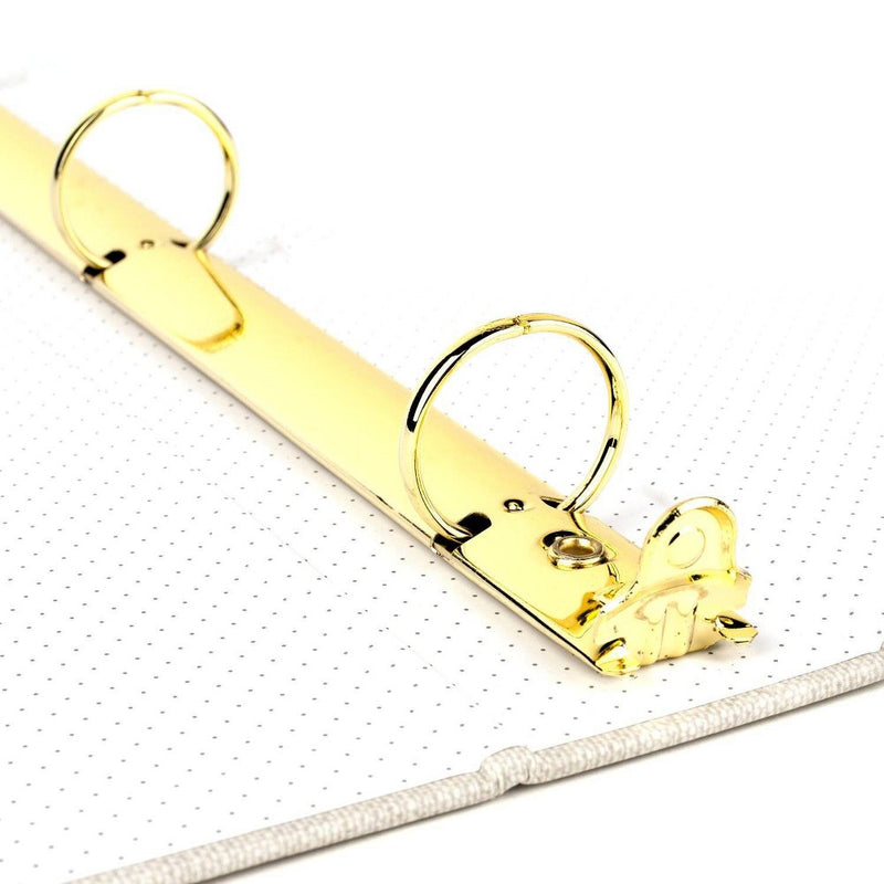 Sugar Paper Essentials 1" Round Ring Binder Flax