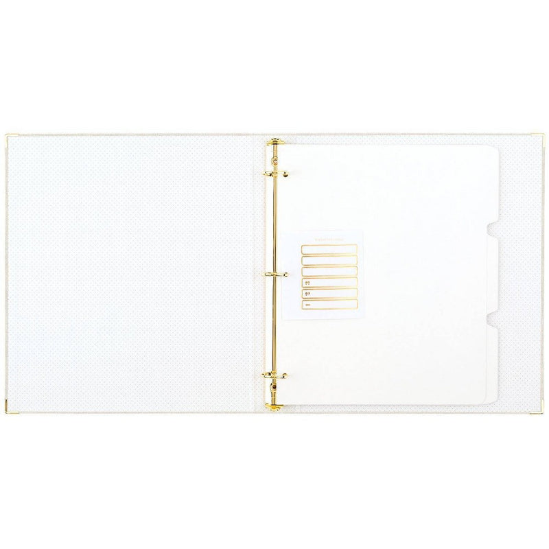 Sugar Paper Essentials 1" Round Ring Binder Flax