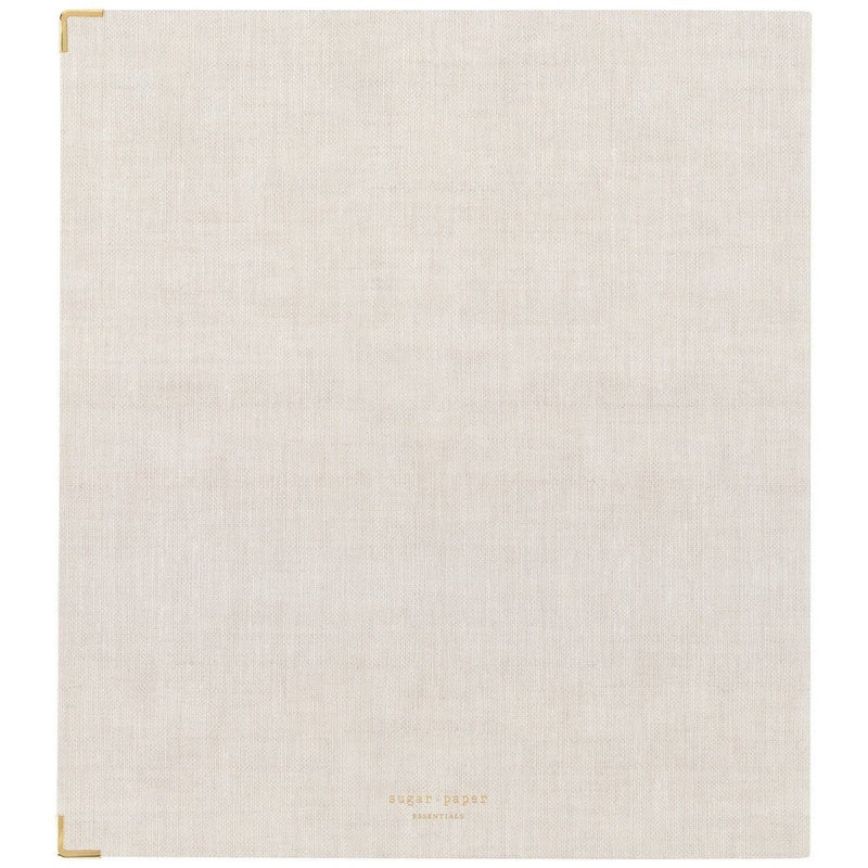 Sugar Paper Essentials 1" Round Ring Binder Flax