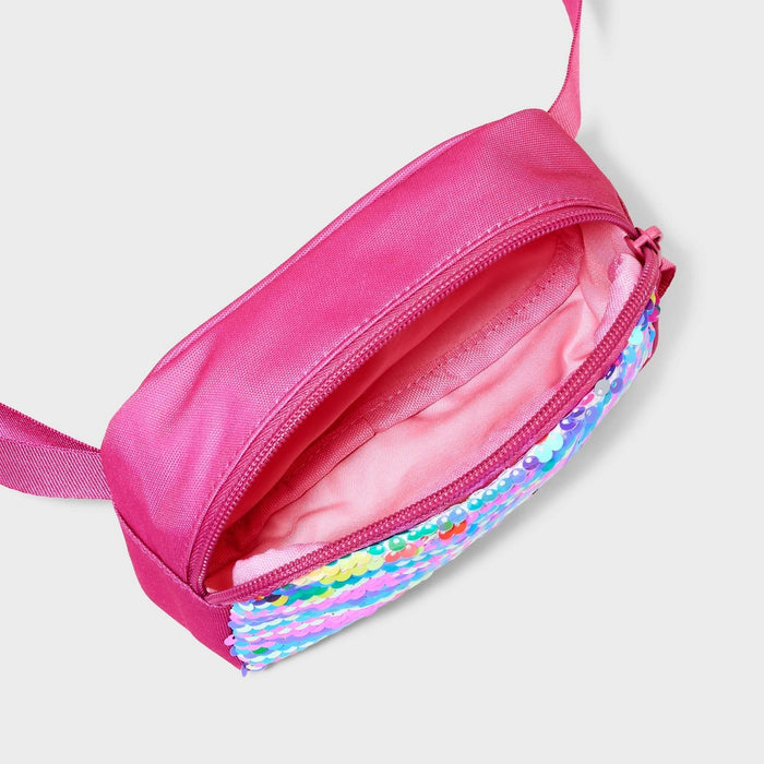 Girls' Fanny Pack with Flip Sequin - Cat & Jack