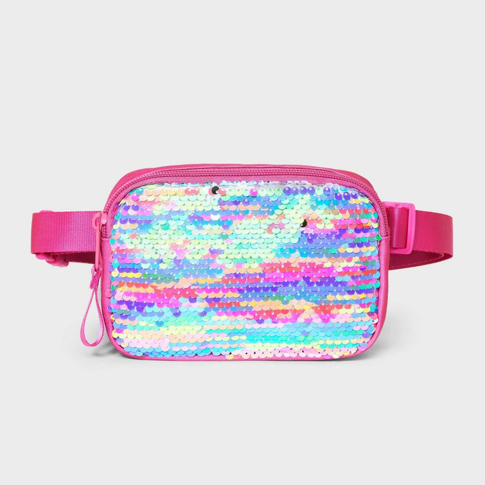 Girls' Fanny Pack with Flip Sequin - Cat & Jack