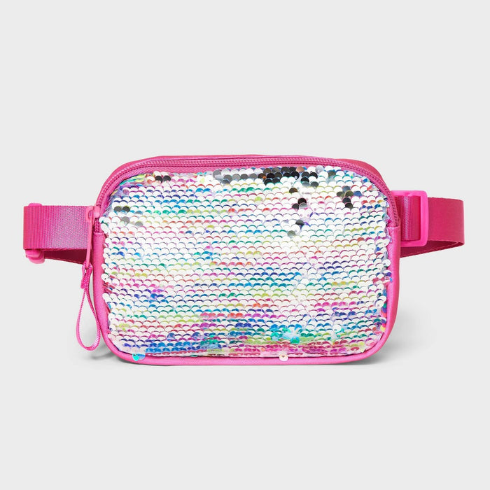 Girls' Fanny Pack with Flip Sequin - Cat & Jack