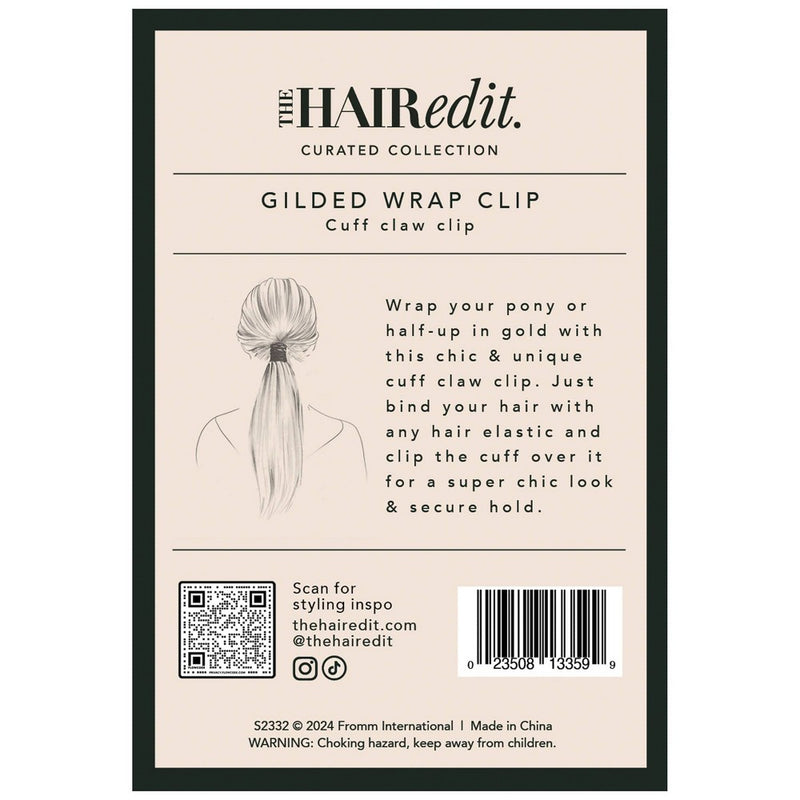 The Hair Edit Gilded Wrap Clip