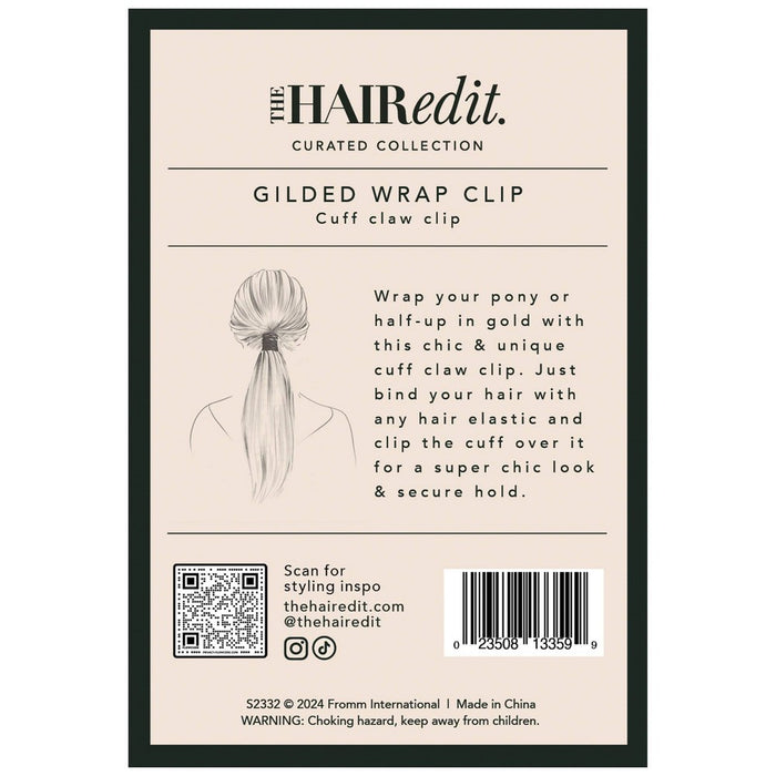 The Hair Edit Gilded Wrap Clip