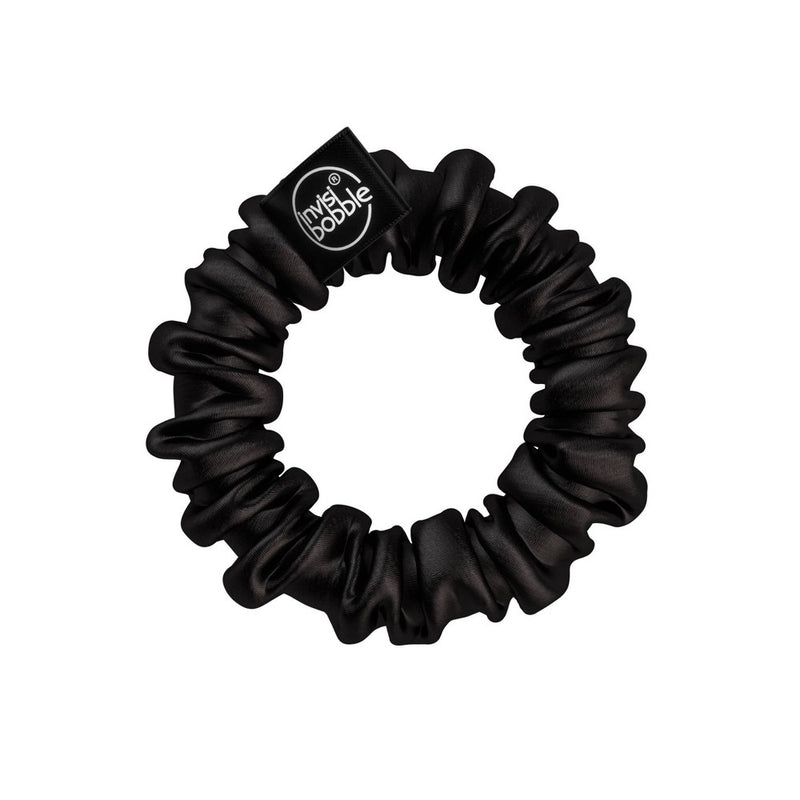 invisibobble Sprunchie Slim True Hair Elastics - Black/Gold - 2ct