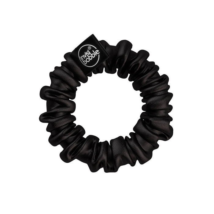 invisibobble Sprunchie Slim True Hair Elastics - Black/Gold - 2ct