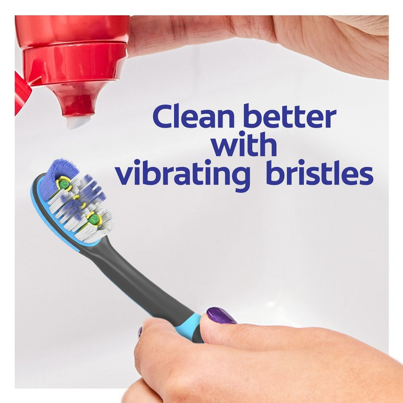 Colgate 360 Total Advanced Floss-Tip Sonic Powered Toothbrush Soft - 2ct