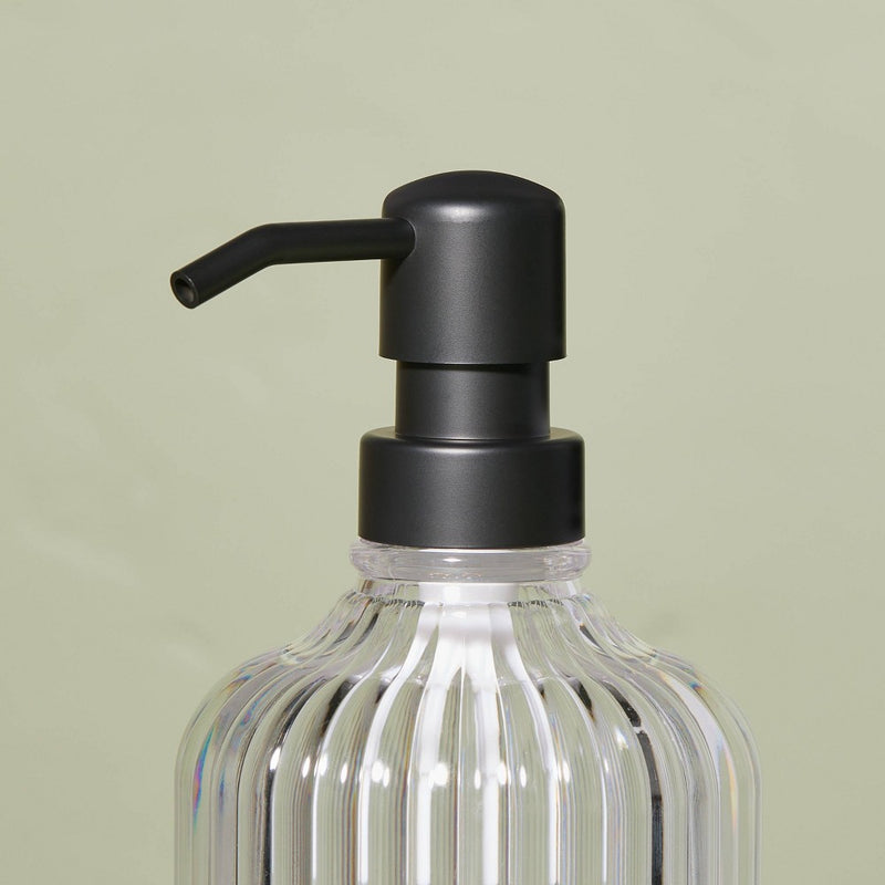 Fluted Acrylic Shower Dispenser - Hearth & Hand with Magnolia