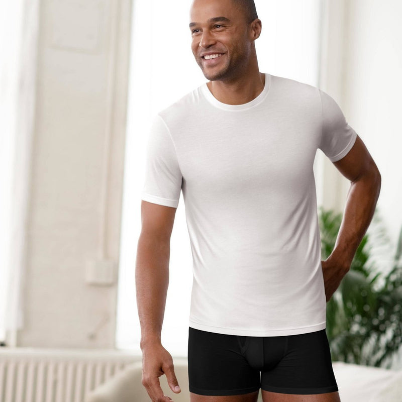 Jockey Generation Men's Cotton Stretch Crewneck 3pk T-Shirt - White M