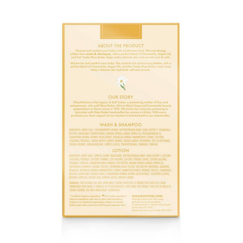 SheaMoisture Baby Calm & Comfort Baby Care Kit - 3ct